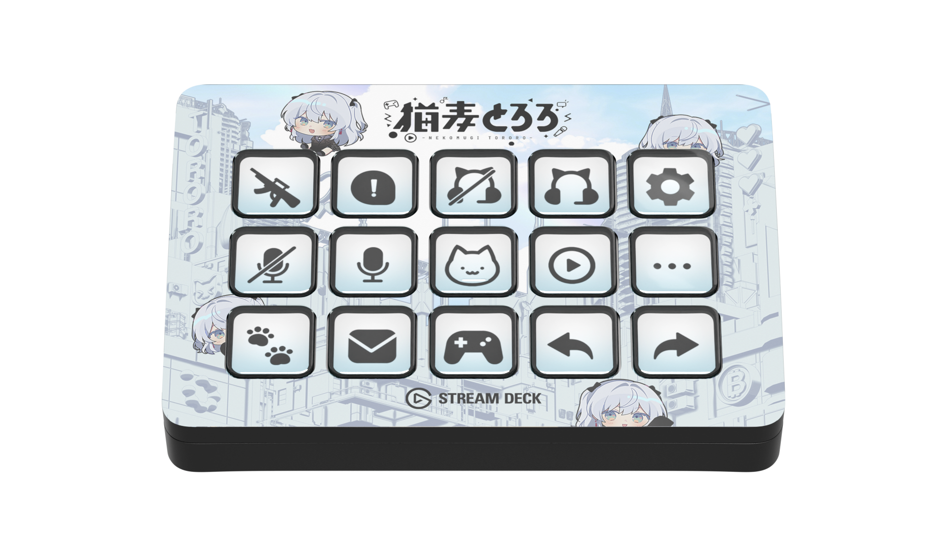 Nekomugi Tororo Icon and Wallpaper Pack | Elgato Nekomugi Tororo Icon and Wallpaper Pack | Elgato